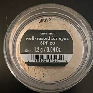 NWT lot of 2 BareMinerals WELL-RESTED Under Eye Brightener SPF 20